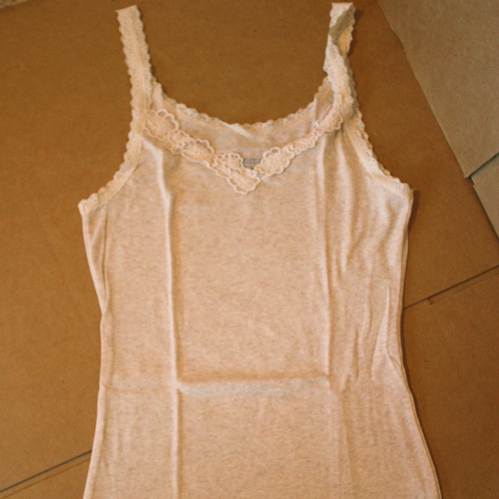 Mossimo Women's Tank, Beige, Medium